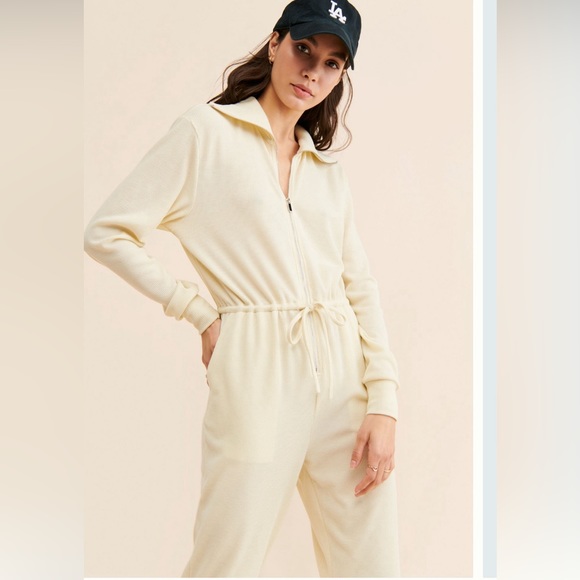 We Wore What Women’s collar knit jumpsuit size L - Picture 4 of 11